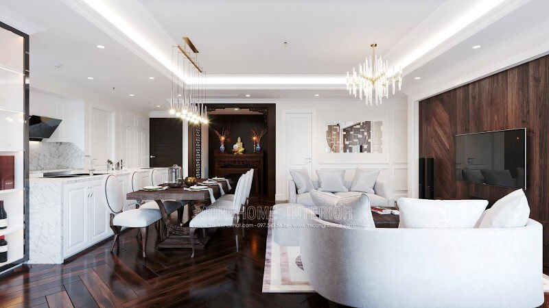 Thiết kế nội thất chung cư đầy ấn tượng Mẫu nội thất chung cư đẹp