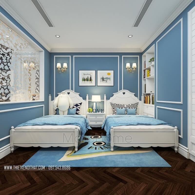 Giường ngủ biệt thự Giường ngủ biệt thự