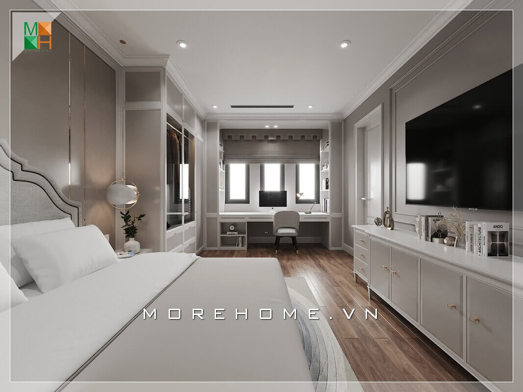 Gợi ý mẫu thiết nội thất phòng ngủ đẹp, ấn tượng sang trọng cho biệt thự, chung cư, nhà phố. Thiết kế phòng ngủ biệt thự