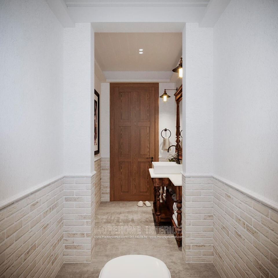Mẫu cửa gỗ phòng tắm đẹp