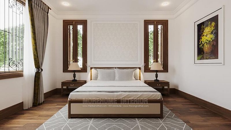 Gợi ý mẫu thiết kế nội thất phòng ngủ cho nhà biệt thự tại hà nội, hải phòng, đà nẵng, hồ chí minh