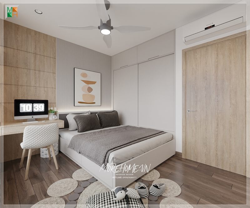 Cửa gỗ công nghiệp với ưu điểm bền, đẹp mang tới giá trị thẩm mỹ cho không gian sống của gia đình.