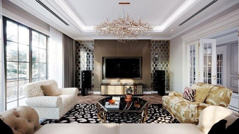 Trang trí nội thất phòng karaoke giải trí đẹp, sang trọng nổi bật phong cách đương đại tại nhà.