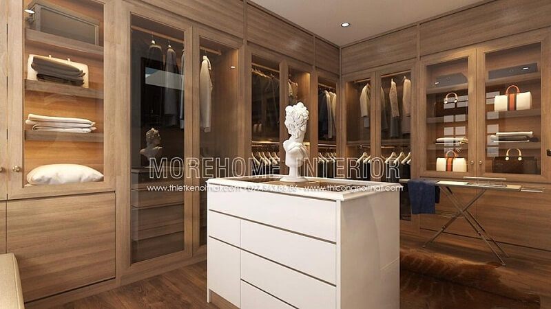 Tủ quần áo gỗ kết hơp cánh kính đẹp là một trong những lựa chọn được các tín đồ thời trang yêu thích để bố trí trong phòng ngủ hoặc phòng thay đồ tại nhà