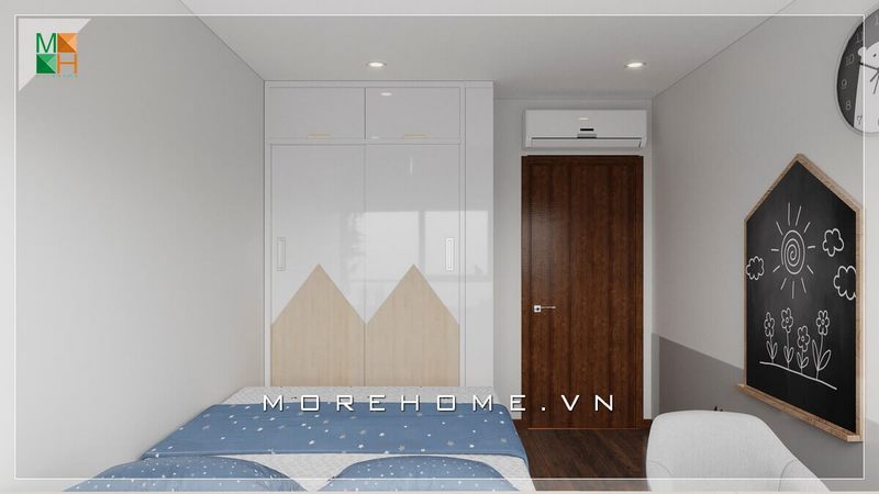 Nếu bạn đang lên kế hoạch thiết kế phòng ngủ cho bé yêu của mình, mẫu phòng ngủ đáng yêu này sẽ là một gợi ý tuyệt vời dành cho bạn